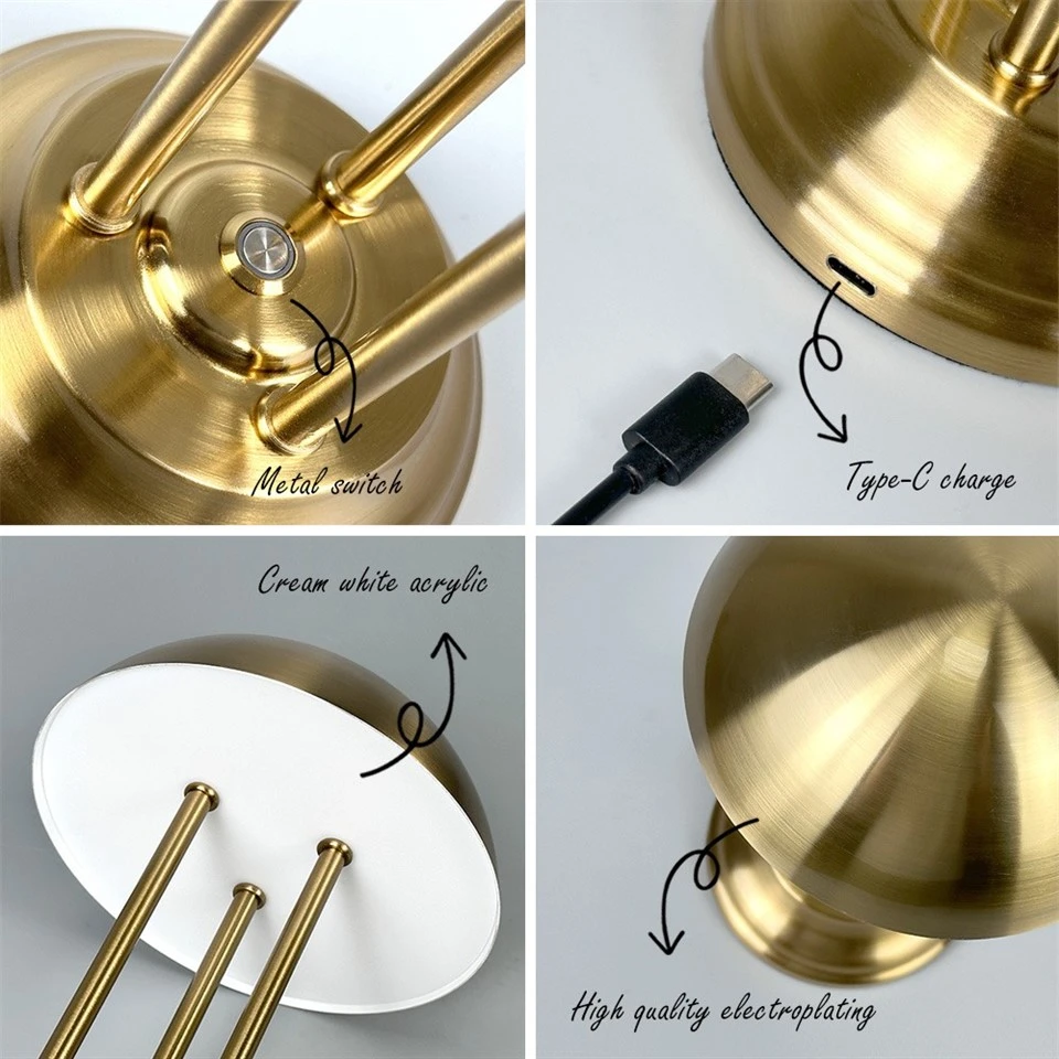 Touch Control Metal Wireless Desk Lamp best